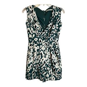Zara Trafaluc Animal Print Romper Size Small